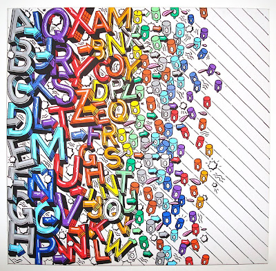 graffiti letters alphabet bubble. Graffiti Letter Alphabet Art