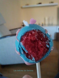 Mordisco cakepop fresa