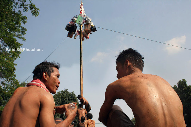 foto HUT RI, Hari Kemerdekaan, human interest, panjat pinang