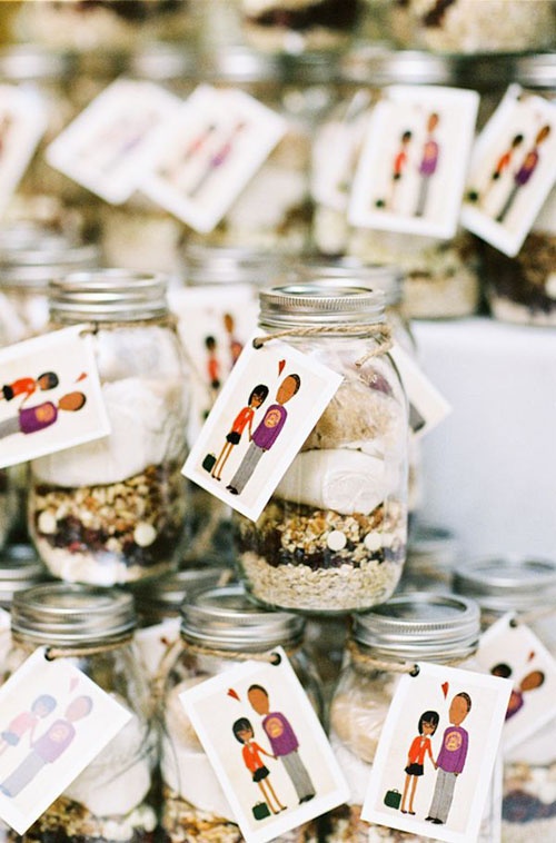 Inspiring Brides DIY Edible  Favors  for a Winter Wedding 