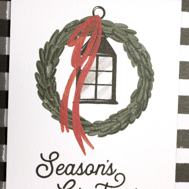 Carta Bella Farmhouse Christmas paper, journaling cards; Scrapbook.com smooth A2 cardstock Christmas pad; cardmaking