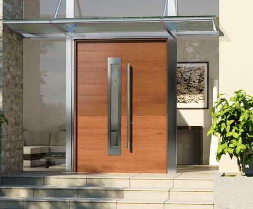  40 model desain pintu utama rumah minimalis contoh gambar 