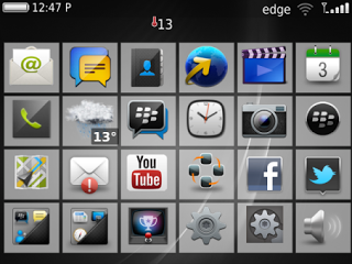 Mengubah Tampilan Icon BlackBerry Curve 9300 Menjadi 