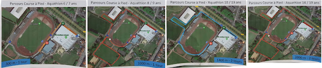 parcours aquathlon cambrai