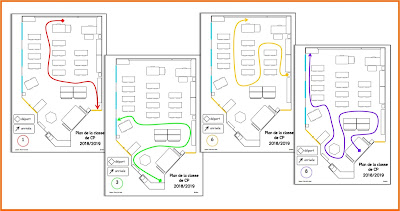 Questionner le monde , construire le plan Cp, suivre un parcours dans un plan