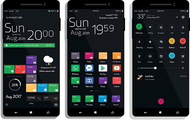 Tema Windows 10 Pro Mtz Xiaomi By Tasveer Full Update Terbaru