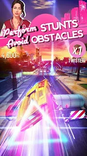 Screenshots of the Asphalt: Overdrive for Android tablet, phone.