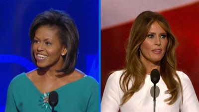 Melanie Trump Plagiarizes Michelle Obama's 2008 Convention Speech 