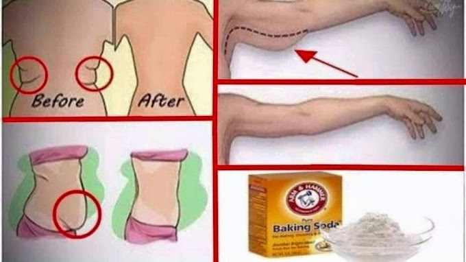 How to apply baking soda to get Rid of Belly, Arm, Thigh, and Back Fat