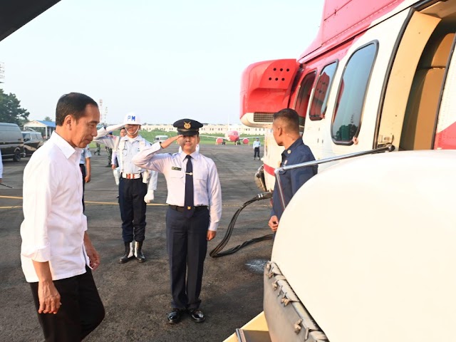 Presiden Terbang ke Padanglawas Lihat RSUD Sibuhuan