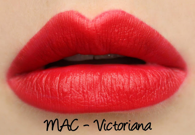 MAC Victoriana Lipstick Swatches & Review
