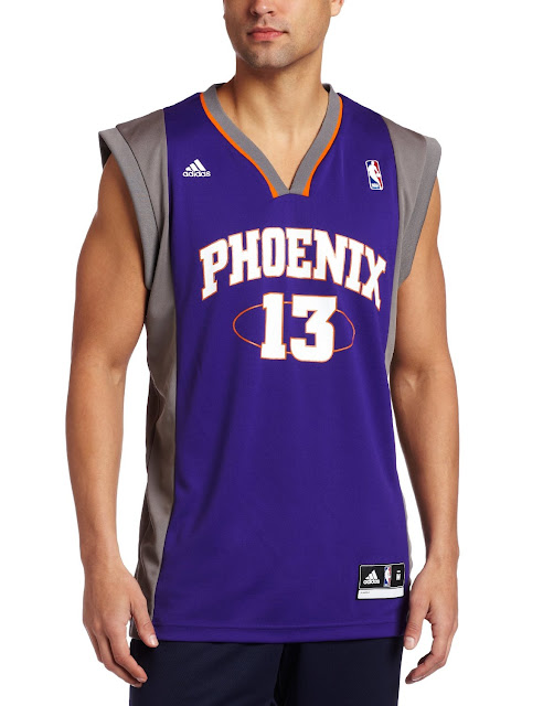 Phoenix Suns Steve Nash Purple Jersey