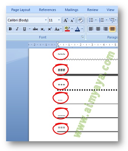 Kita sering memakai garis lurus horizontal untuk menciptakan kop surat Ahli Matematika Cara Cepat Membuat Garis Lurus Horizontal Di Microsoft Word
