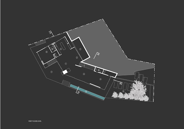 Floor plan of the first level