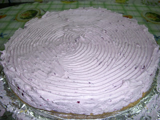 LOVELY BAKES: Chilled Blueberry Cheesecake