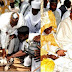 President Buhari slaughtering his Sallah ram (photos)