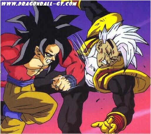 super saiyan 4 goku and vegeta. super saiyan 4 goku and