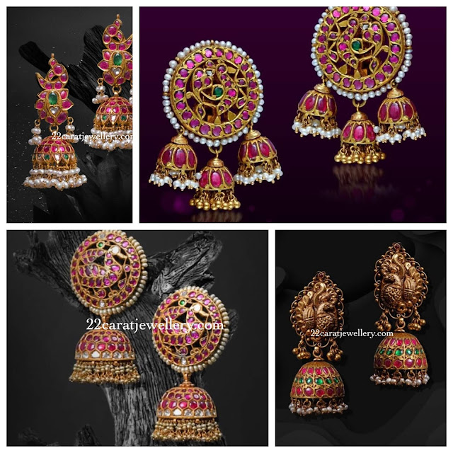 Kundan Jhumkas from JCS Creations