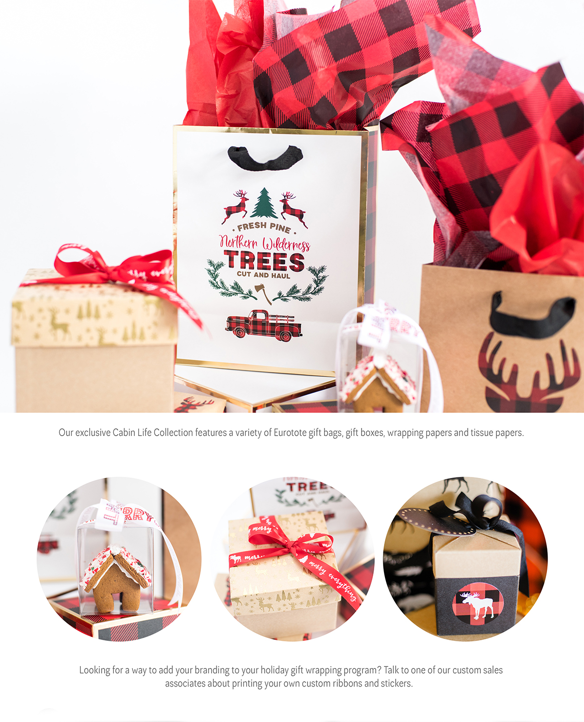 merry and bright gift wrapping and entertaining inspiration | Creative Bag