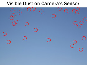 Visible Dust on Camera Sensor - keep your sensor clean | Boost Your Photography