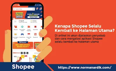 Kenapa Shopee Selalu Kembali ke Halaman Utama