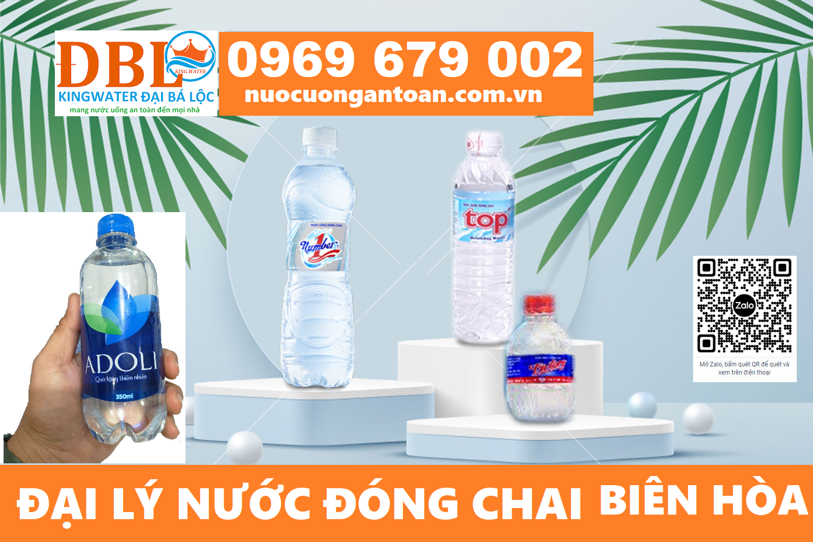 Đại lý nước uống đóng chai ở tại thành phố Biên Hòa