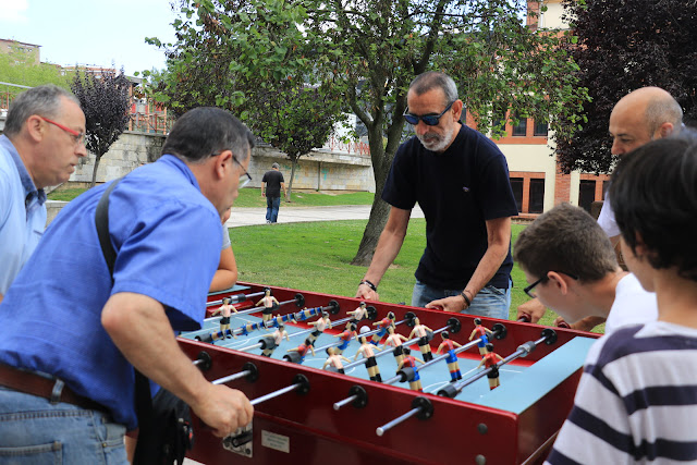 primer torneo de partidas rápidas de futbolín de los cármenes