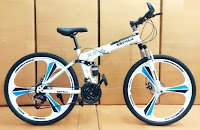 HealthOn® Adult Mountain Bikes,26 Inch 21 Speed Aluminum Lightweight Mountain Bikes,Hardtail Mountain Bicycle with Front Suspension (BWM, 3 Spoke,White)