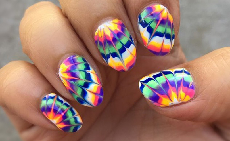 Tie-Dye Nail Looks That Everyone Needs To Try