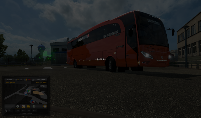 Mod ets2 Bus Jetbus hd2 0500R