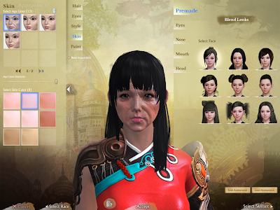 ArcheAge - Character Creation Skin