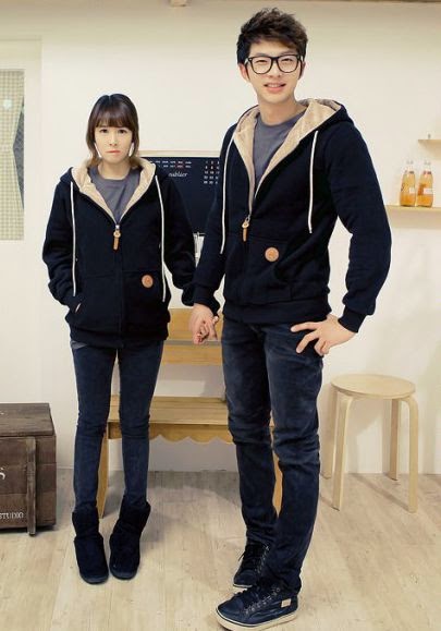 Desain Model Jaket Couple (Jaket Pasangan) Terbaru