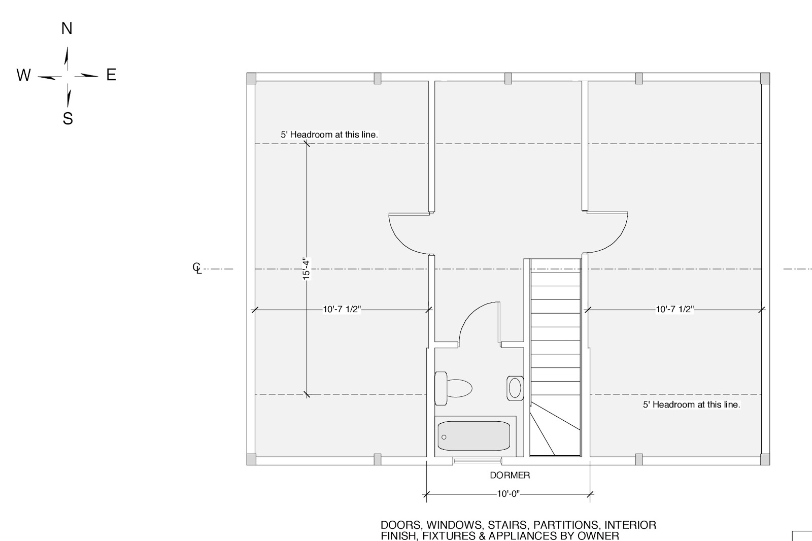 shed dormer framing plans