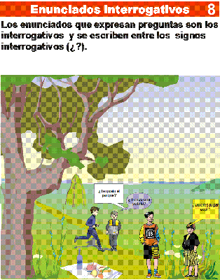 Enunciados interrogativos