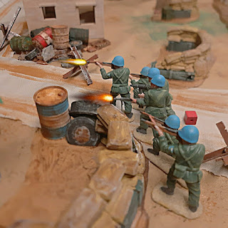 Wargame in a bag by Nick Grant. Free wargame rules for army men