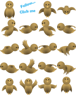 twitter bird brown