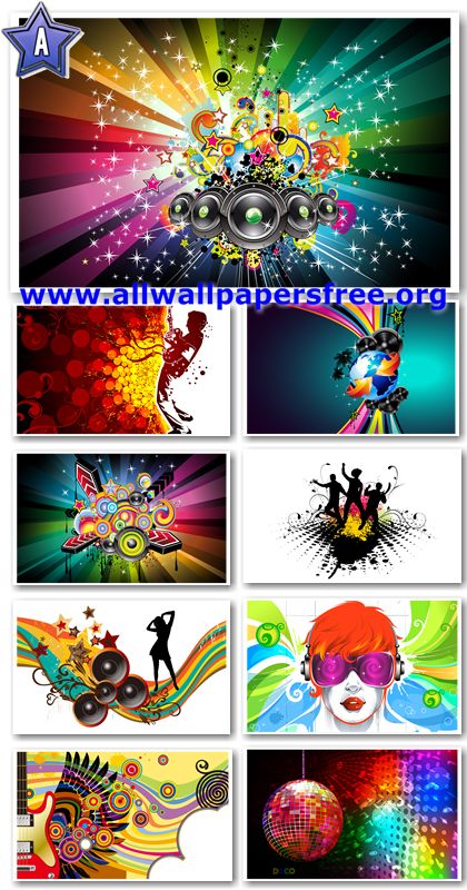 80 Colorful Vector Art Music Wallpapers 1920 X 1200