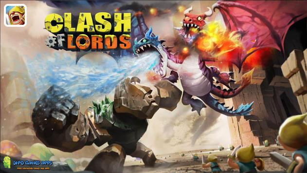  Here players control various types of heroes Download Clash of Lords 2 APK + Data v1.0.243 for Android