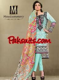 New collection dresses with chiffon dupattas