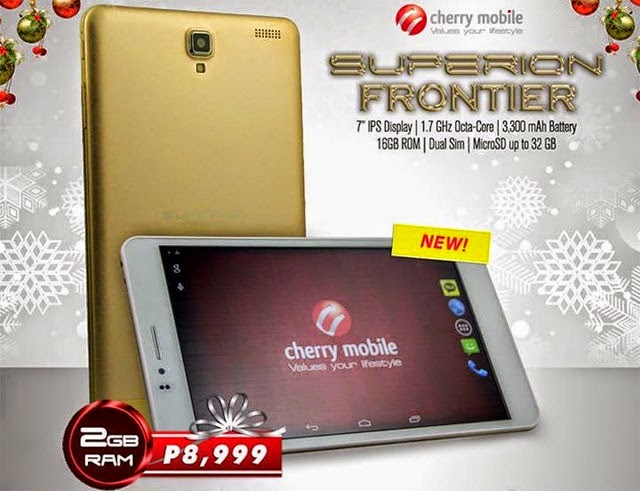 Cherry Mobile Superion Frontier: Specs, Price and Availability