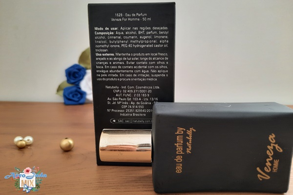 Resenha - Eau de Parfum Veneza da Natubelly