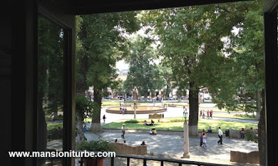 View from one of our balconies looking to Vasco de Quiroga, Square