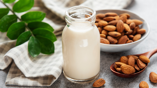 The best headache relief drink - almond milk