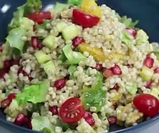 Homemade barley salad recipe