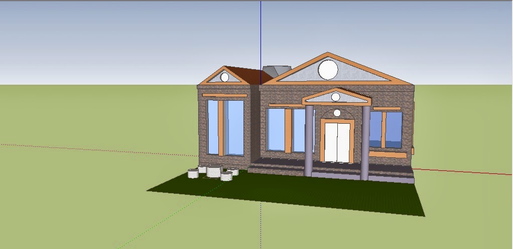  Desain  Rumah Sketchup  Your Blog Description