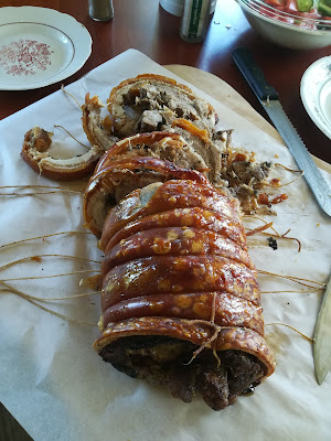 Porchetta su traskia plutele