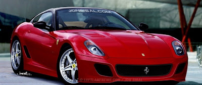 Supercar Ferrari 599 GTO 