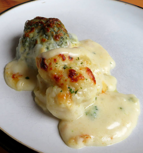 Cauliflower & Broccoli Cheese