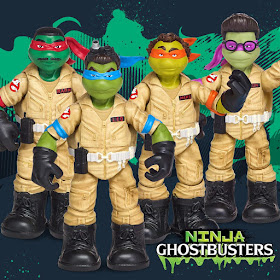 San Diego Comic-Con 2017 First Look Ninja Turtles x Ghostbusters “Ninja Ghostbusters” Action Figures by Playmates