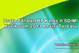 Prota PAI Kelas 2 SD/MI Kurikulum 2013 Revisi 2019